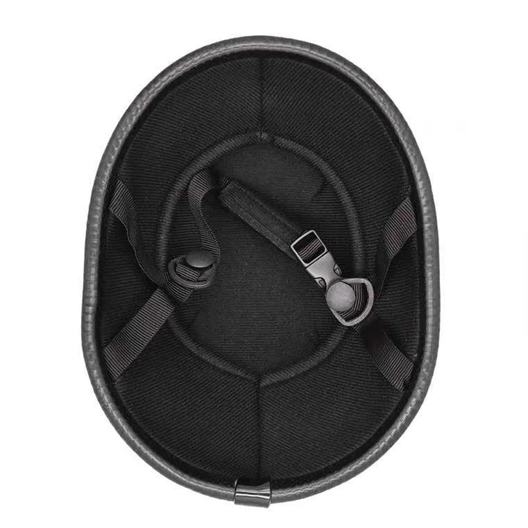 Motorrad-Halbhelm mit abnehmbaren Optionen