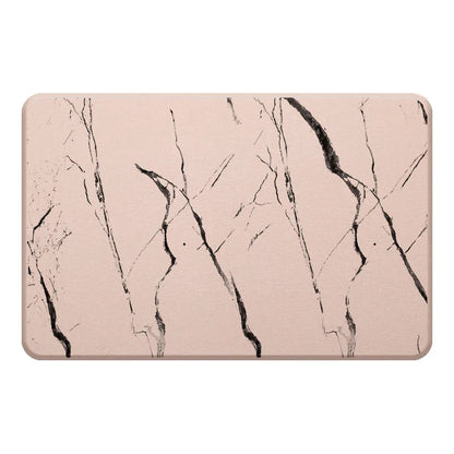 Schnelltrocknende Badematte aus Stein