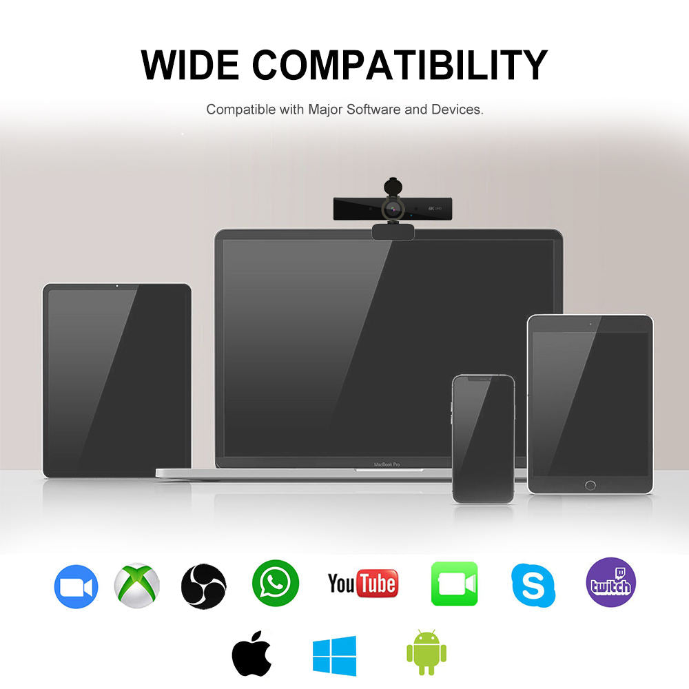 4k Ultra Hochauflösende Webcam