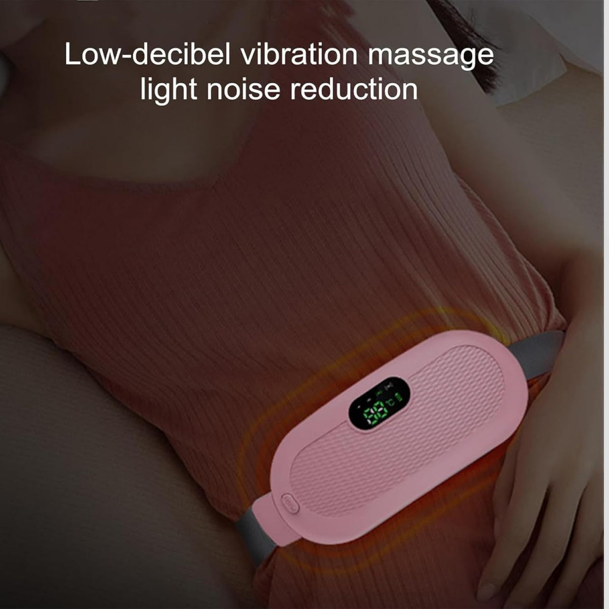 Wärmepflaster gegen Menstruationsschmerzen – Wiederaufladbar, Kabellos &amp; Tragbar – Verstellbare Wärme bei Regelschmerzen