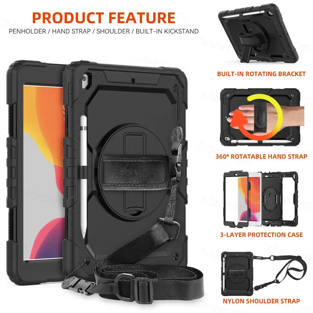 ArmorShield Pro Defender Heavy Duty Hülle für iPad