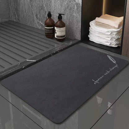 Klassische Rutschfeste Schnell Trocknende Badematte