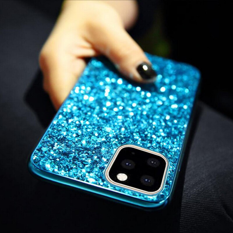 Luxuriöse Strass-Glitzer-Hülle für iPhone