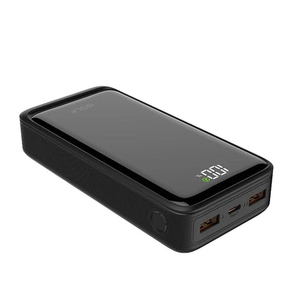 Digitale Powerbank mit schnellem Ladevorgang und LCD-Display