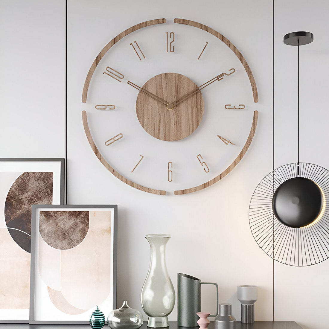Elegante Wanduhr Modern
