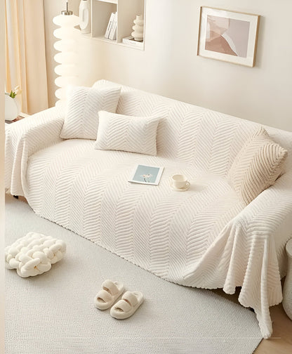 LuxuraWrap | Rutschfester Sofabezug für Haustiere