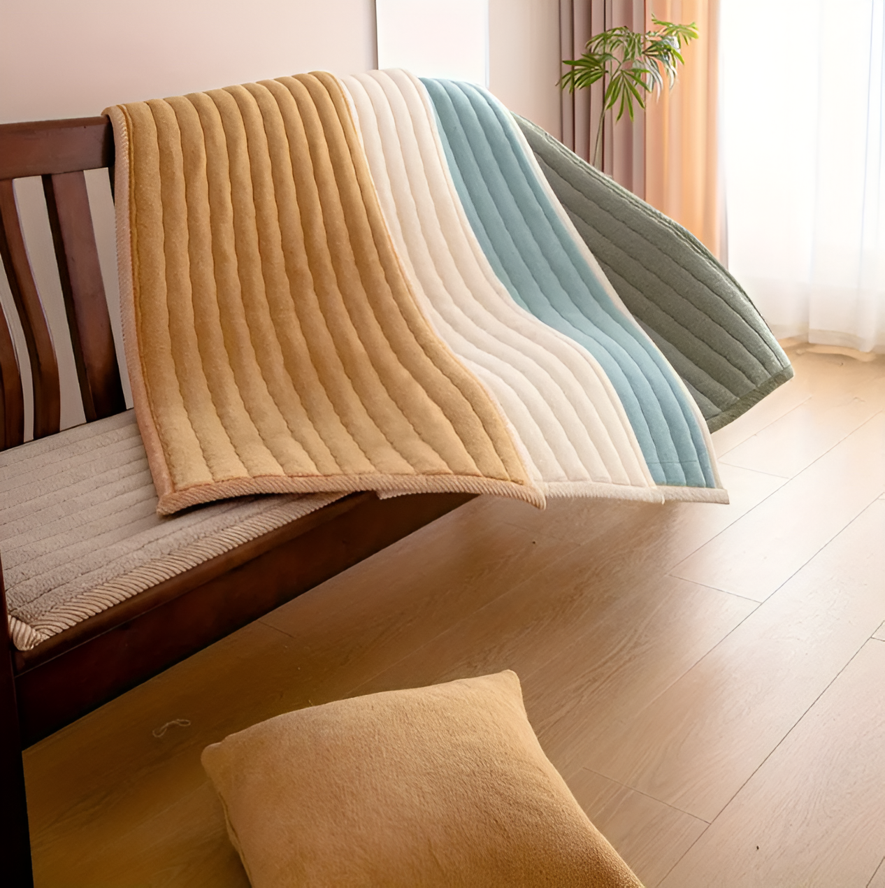 PolyesPlush Sofabezug | Rutschfester Überzug für Haustiere