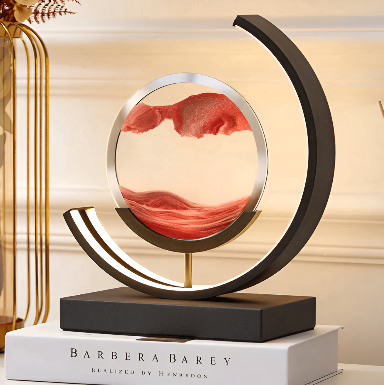 Sand Glow Tischlampe | Dimmbar mit App- und Fernbedienung