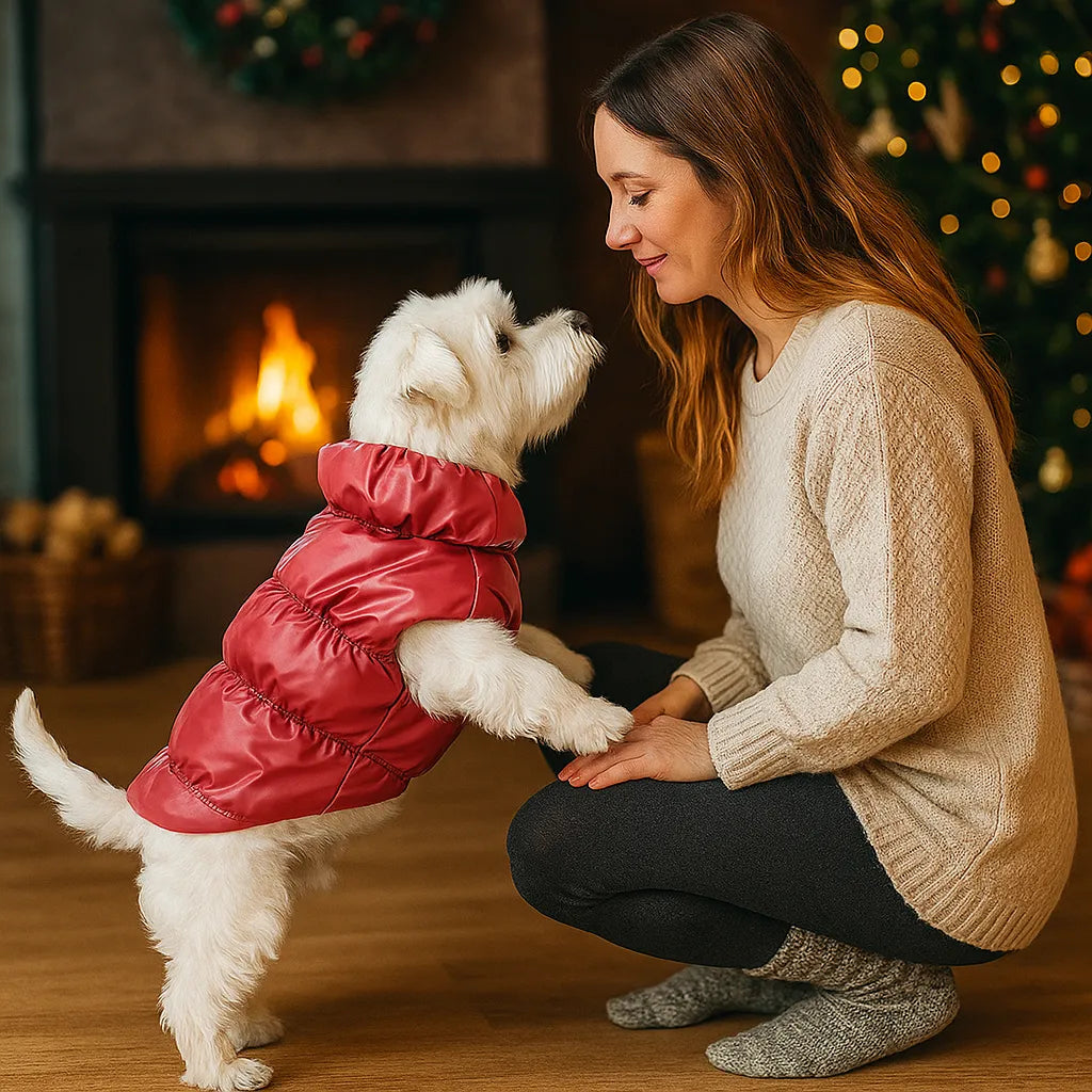 Hundemantel Winter | Warm &amp; wasserabweisend