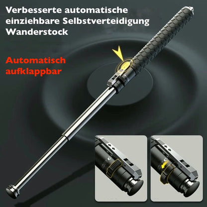 Automatischer Selbstverteidigung-Wanderstock mit Anti-Rutsch-Griff