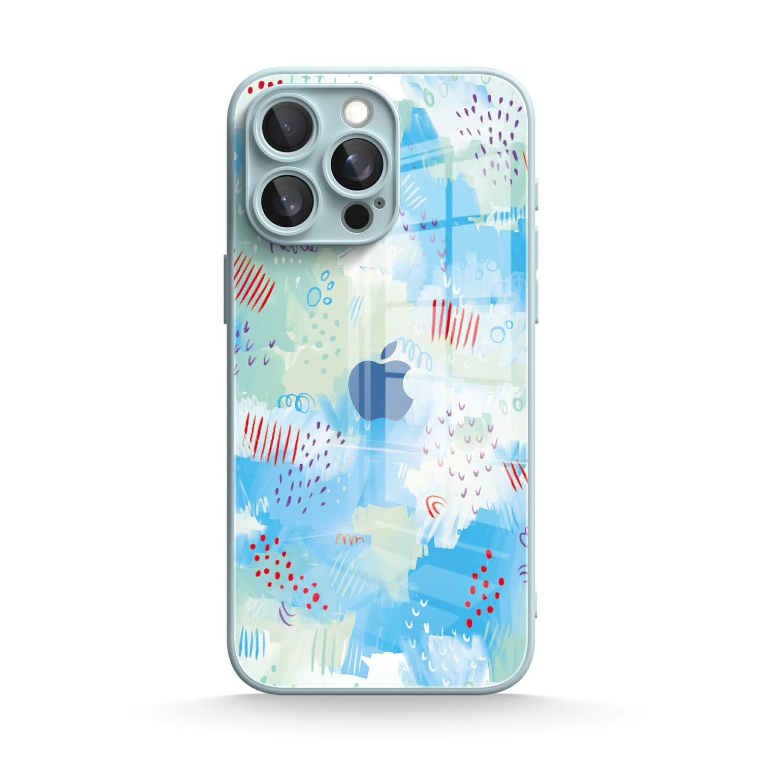 Eissee nach schneereichem Winter | Schutzhülle mit stoßfestem Design für iPhone-Serie