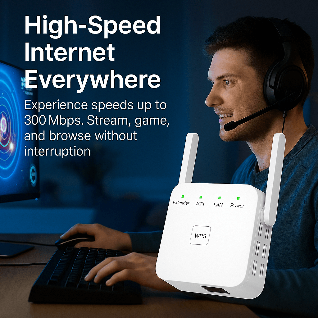 UltraXtend 5G WiFi Booster – Bester WiFi-Extender für schnellere, stärkere Verbindung im Vereinigten Königreich