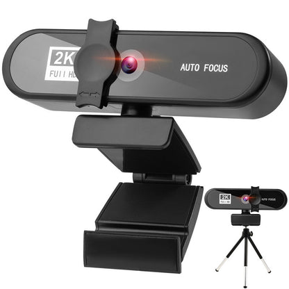 4K-Konferenz-PC-Webcam mit Autofokus für vielfältige Nutzung mit Mikrofon und Sichtschutz Zelara™