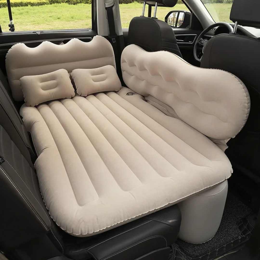 Portables Komfortables Auto Luftbett Aufblasbare Matratze für Alle Autos SUV Kofferraum Geteiltes Reisebett Matratze