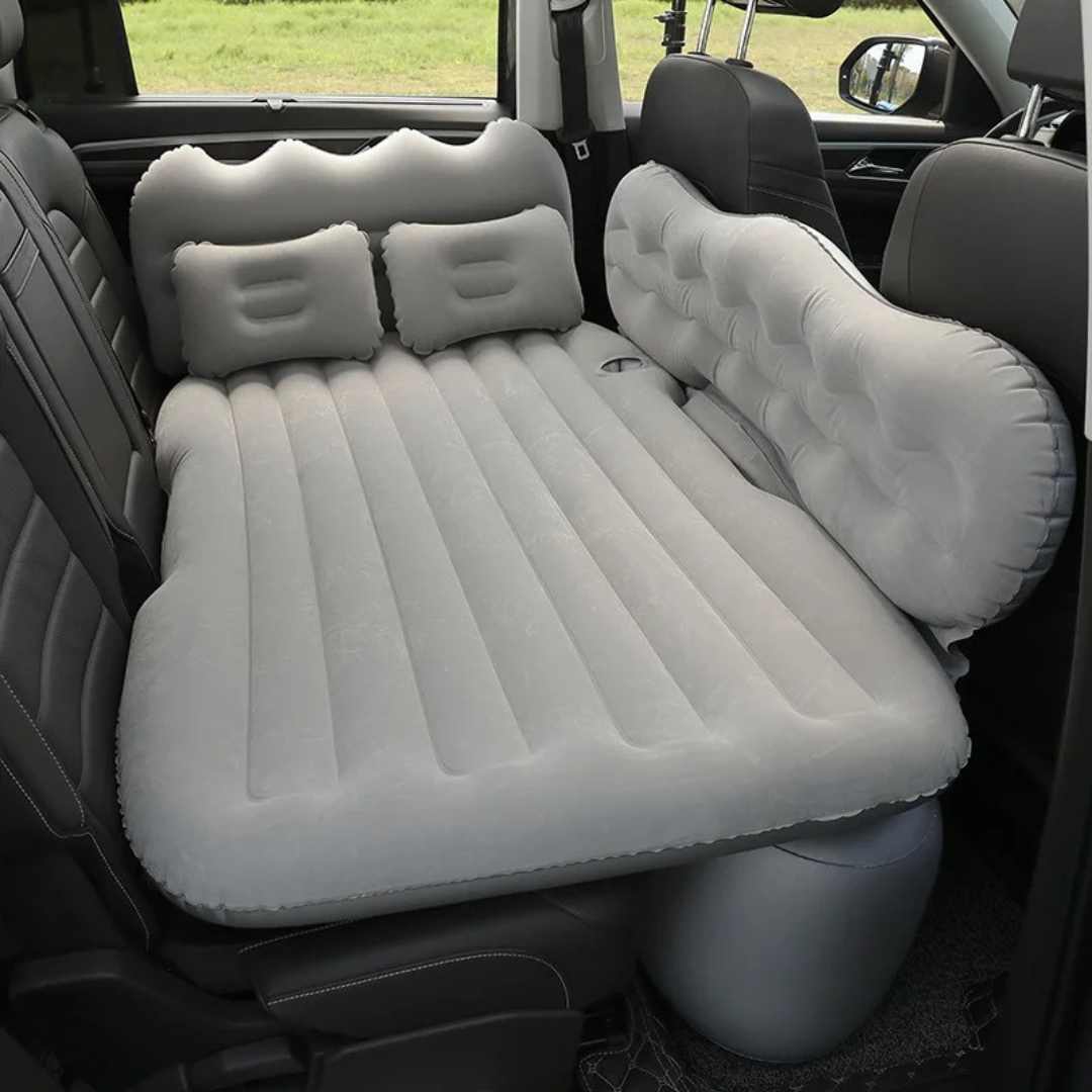 Portables Komfortables Auto Luftbett Aufblasbare Matratze für Alle Autos SUV Kofferraum Geteiltes Reisebett Matratze