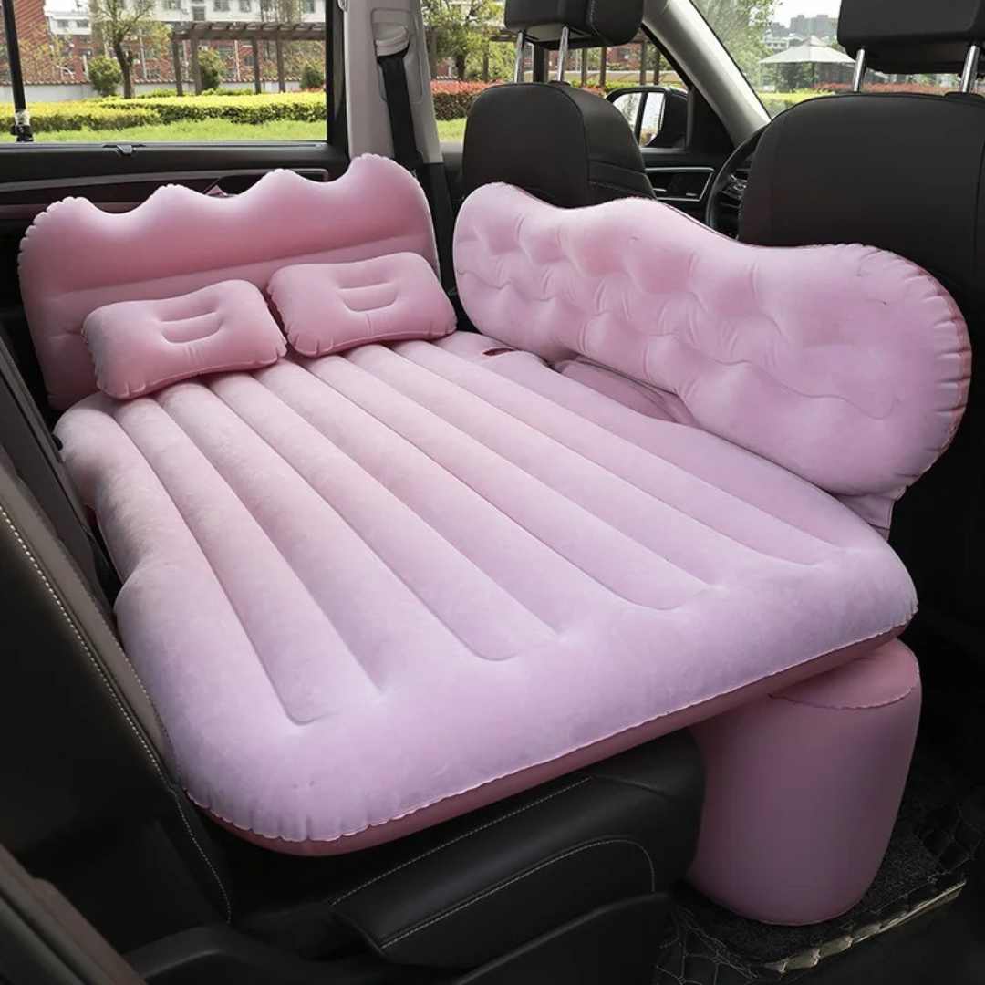 Portables Komfortables Auto Luftbett Aufblasbare Matratze für Alle Autos SUV Kofferraum Geteiltes Reisebett Matratze