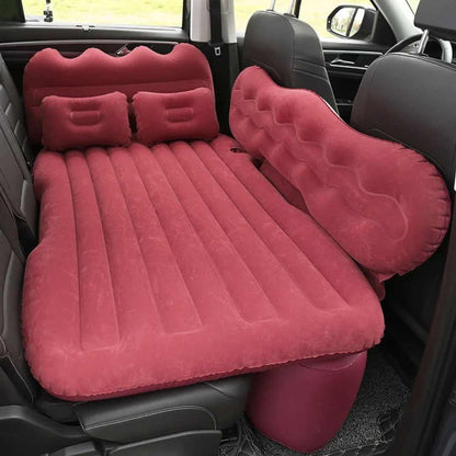 Portables Komfortables Auto Luftbett Aufblasbare Matratze für Alle Autos SUV Kofferraum Geteiltes Reisebett Matratze