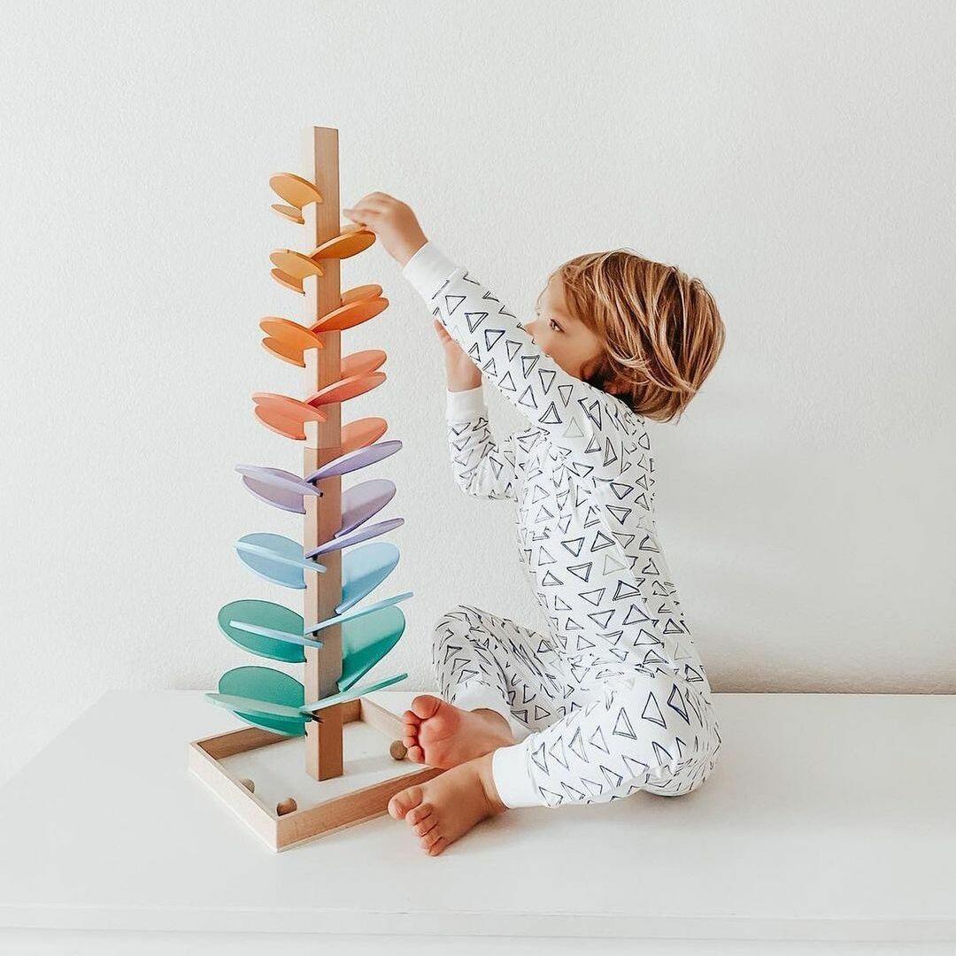 Tour Sensorielle aus Naturholz | Spielerische und ökologische Erkundung