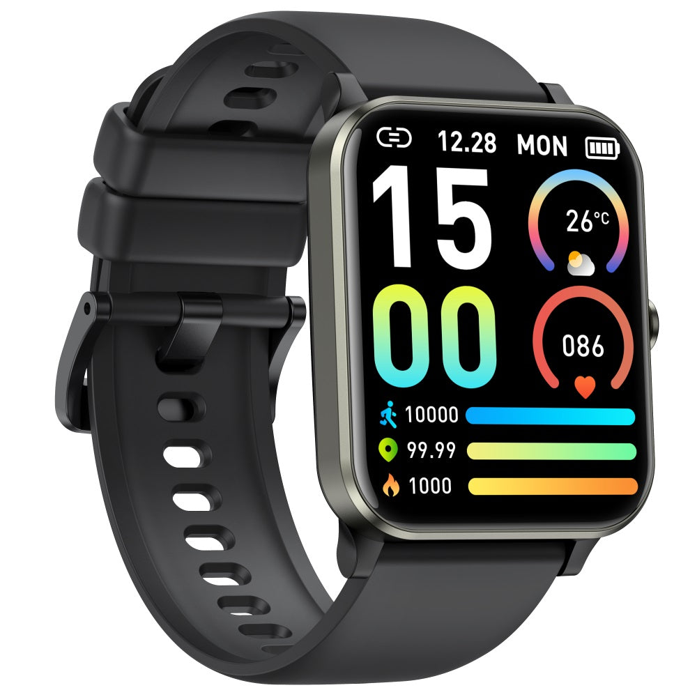 Zelara J01 BLUTDRUCK Blutzucker BLUTSauerstoff HERZRATE SCHLAFÜBERWACHUNG MEHRERE TRAININGSMODI SMARTWATCH