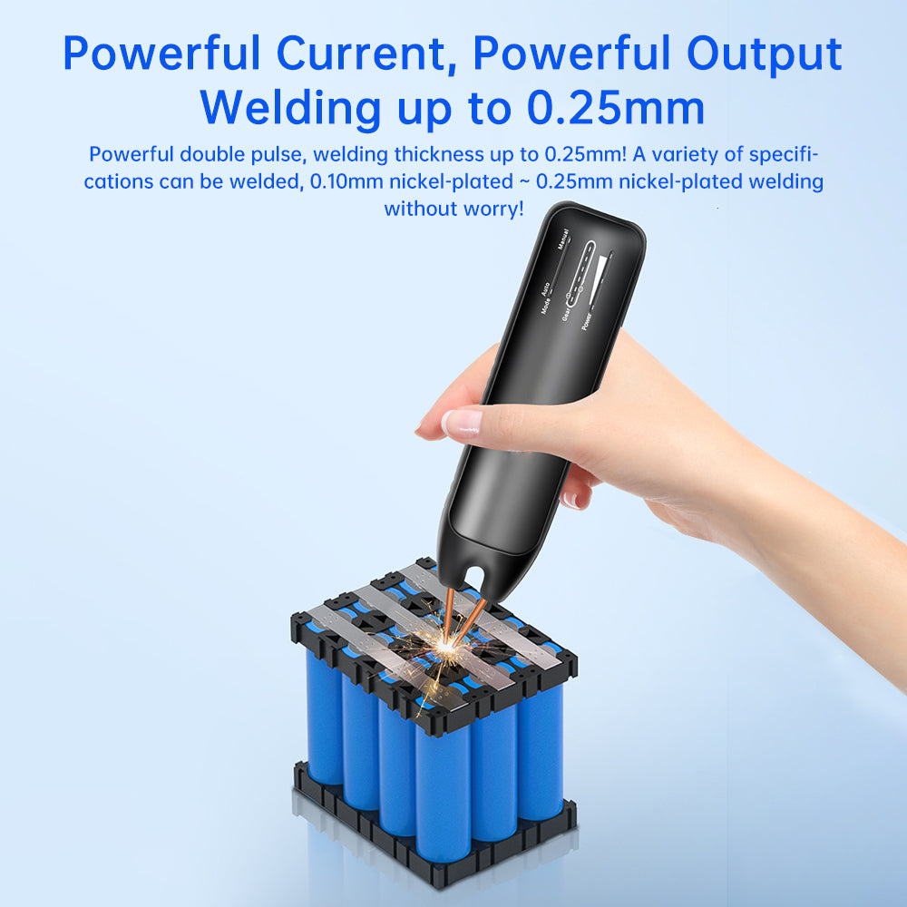 Tragbares Spot-Schweißgerät für 18650/26650/36650 Akkus, DIY, präzises Schweißen, Lithium-Polymer