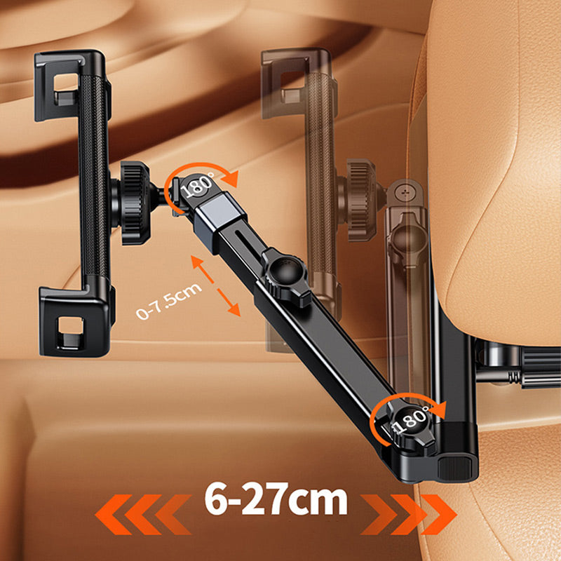 Verstellbare Tablet Halterung Auto für Kopfstütze, 360° drehbar, universell, stabil