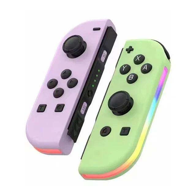Switch-Controller Kabellos Bluetooth RGB Dual Vibration für Nintendo Switch, OLED &amp; Lite