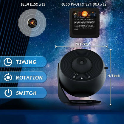 360° Planetarium Projektor | Verbesserte Entspannung und Stressabbau