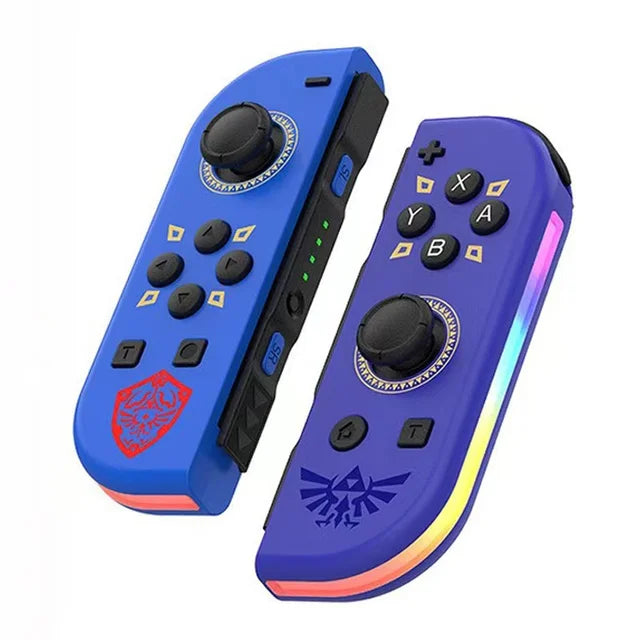 Switch-Controller Kabellos Bluetooth RGB Dual Vibration für Nintendo Switch, OLED &amp; Lite