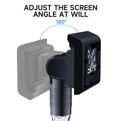 1080P 1000X Digitale Mikroskop Kamera mit 2,4 Zoll LCD Display