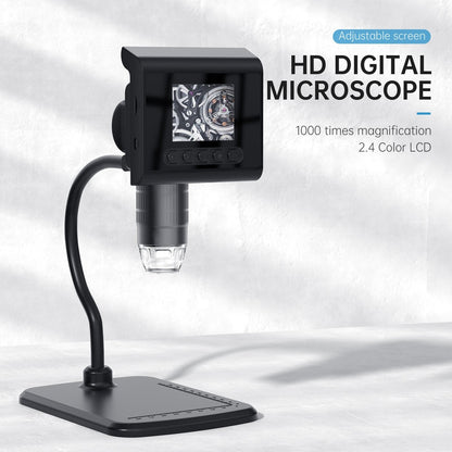 1080P 1000X Digitale Mikroskop Kamera mit 2,4 Zoll LCD Display