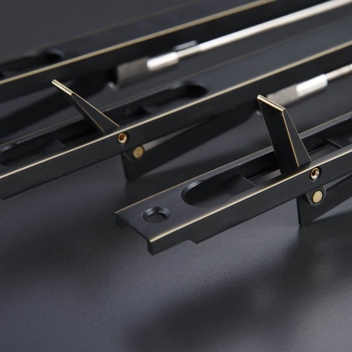 KLINK | Messing Türverschluss mit Hebelmechanismus