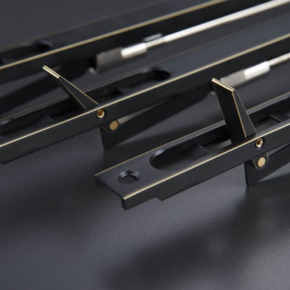 KLINK | Messing Türverschluss mit Hebelmechanismus