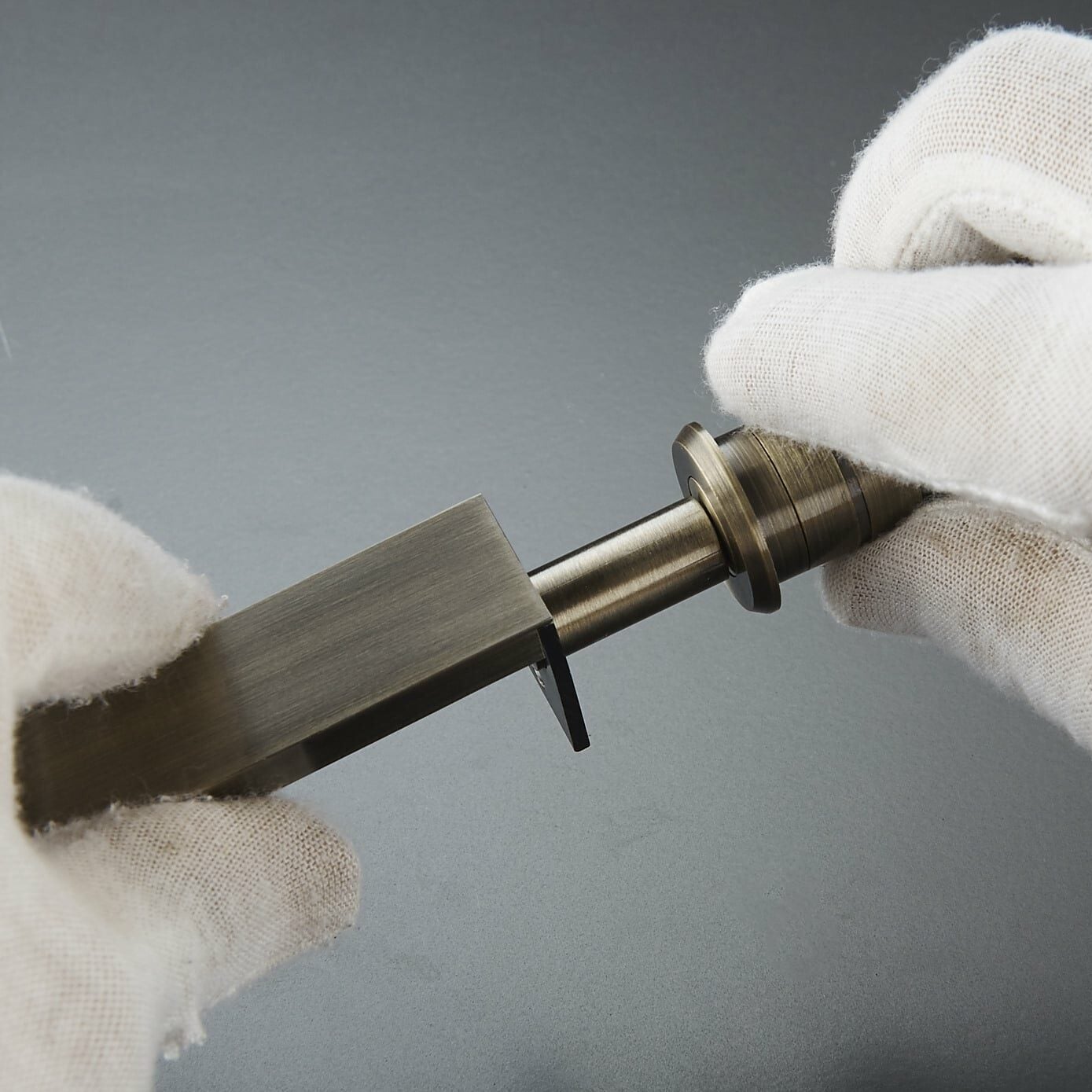 KLINK | Messing Türverschluss mit Hebelmechanismus