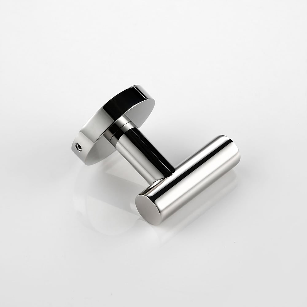 KOL Wandhaken Schwarz | Minimalistischer Garderobenhaken