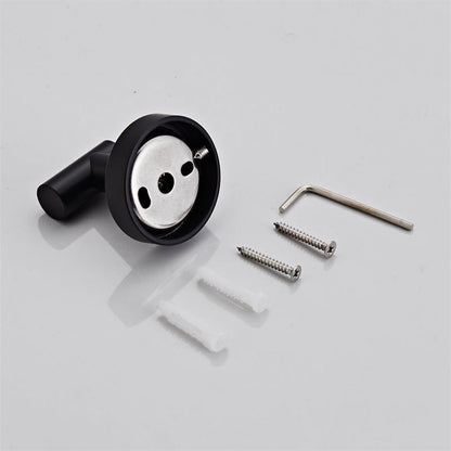 KOL Wandhaken Schwarz | Minimalistischer Garderobenhaken