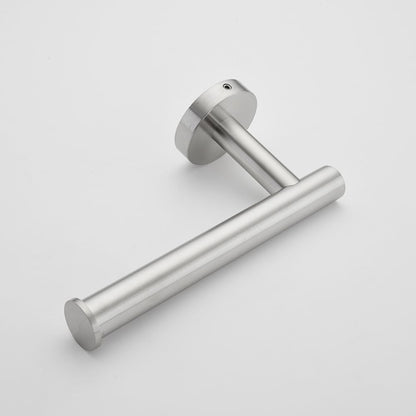 KOL | Runde Edelstahl Toilettenpapierhalter für Badezimmer