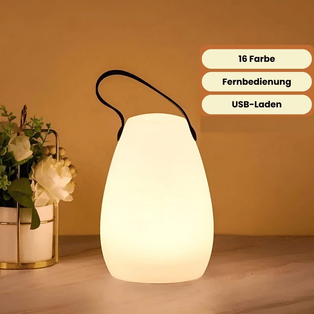 Kabellose LED Tischlampe | Tragbare Wasserdichte Leuchte
