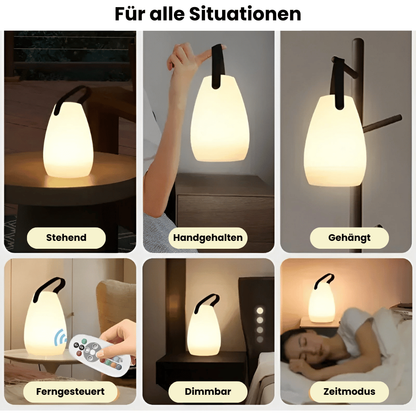 Kabellose LED Tischlampe | Tragbare Wasserdichte Leuchte