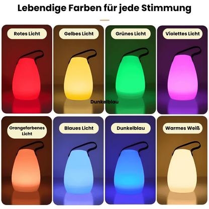 Kabellose LED Tischlampe | Tragbare Wasserdichte Leuchte