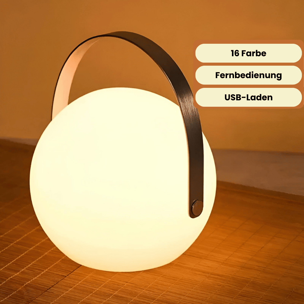 Kabellose LED Tischlampe | Tragbare Wasserdichte Leuchte