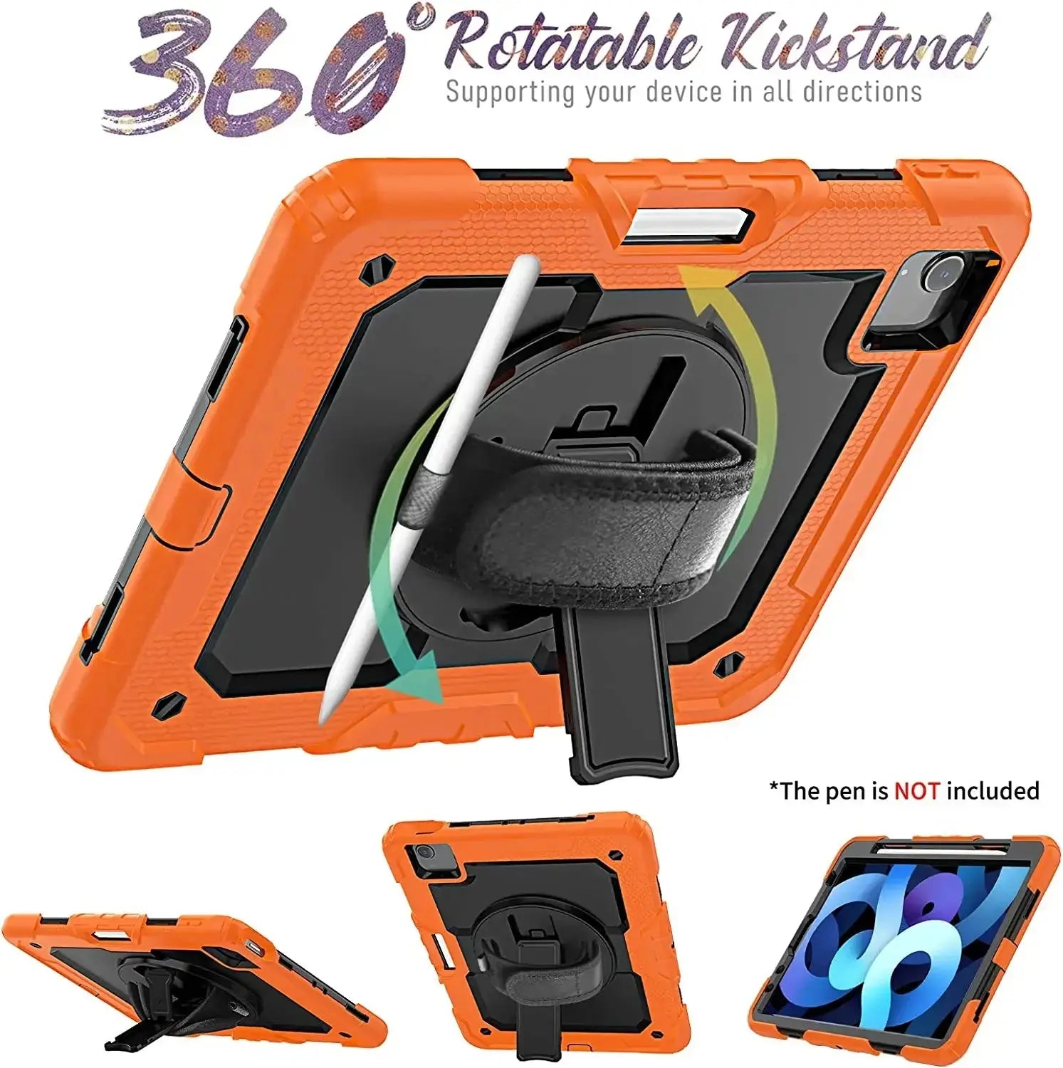 RhinoArmor Heavy Duty Rugged Case für 2024 iPad Air 11 und iPad Air 13