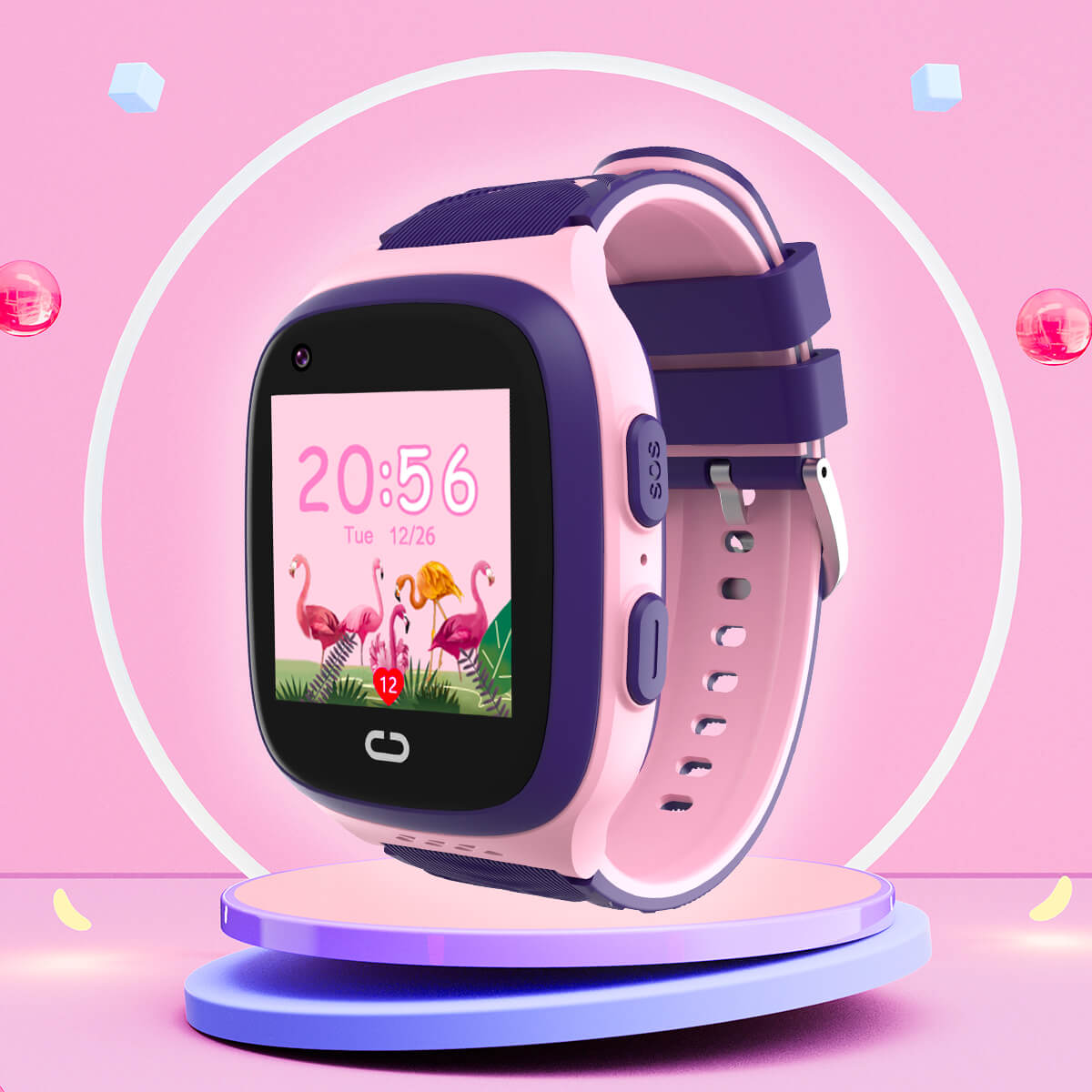 Smartwatch für Kinder – 4G GPS, Videoanruf &amp; SOS-Notruf