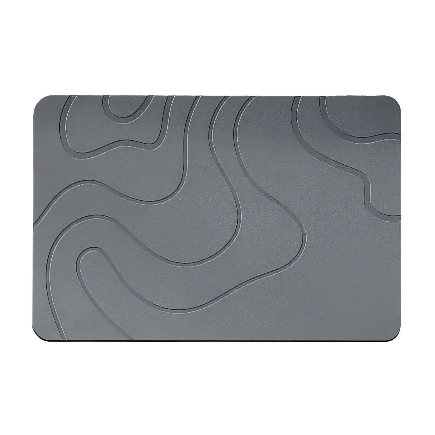 Kieselgur Badematte | Rutschfester Badezimmerteppich 40x60 cm