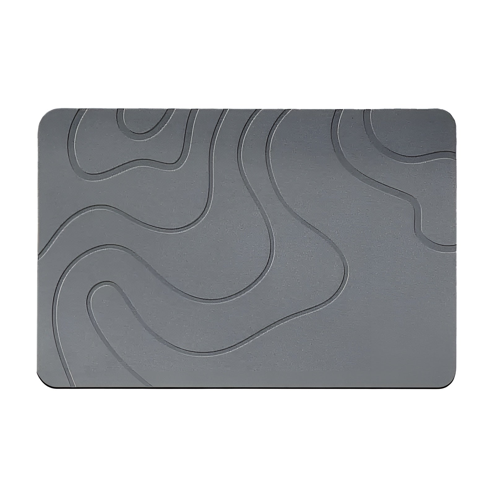 Kieselgur Badematte | Rutschfester Badezimmerteppich 40x60 cm