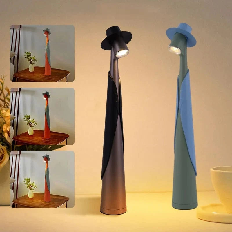 Klassische Touch-LED-Schreibtischlampe | Wiederaufladbare Tischlampe