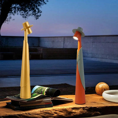 Klassische Touch-LED-Schreibtischlampe | Wiederaufladbare Tischlampe