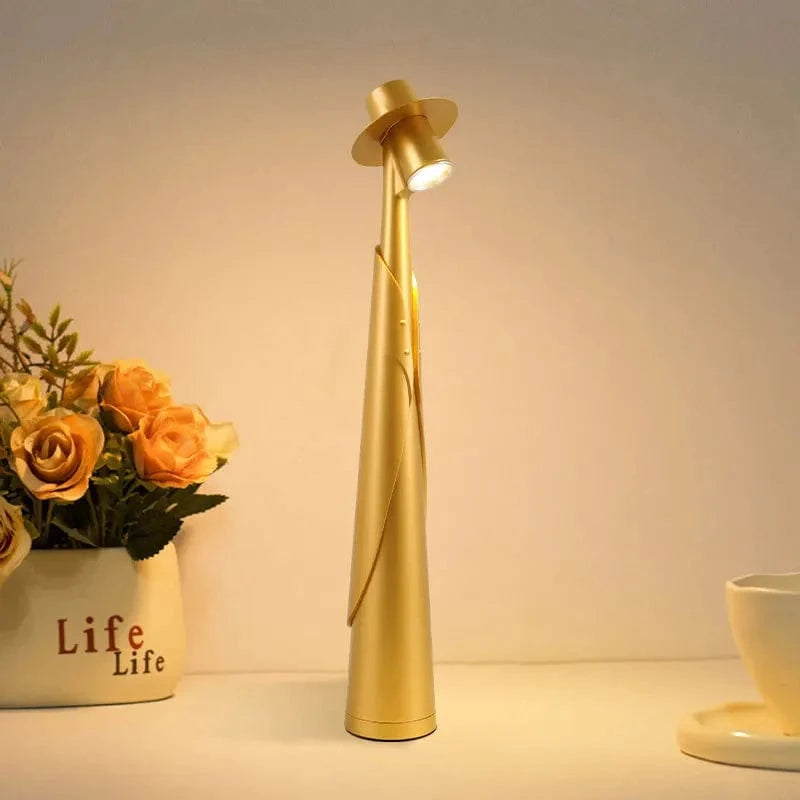 Klassische Touch-LED-Schreibtischlampe | Wiederaufladbare Tischlampe