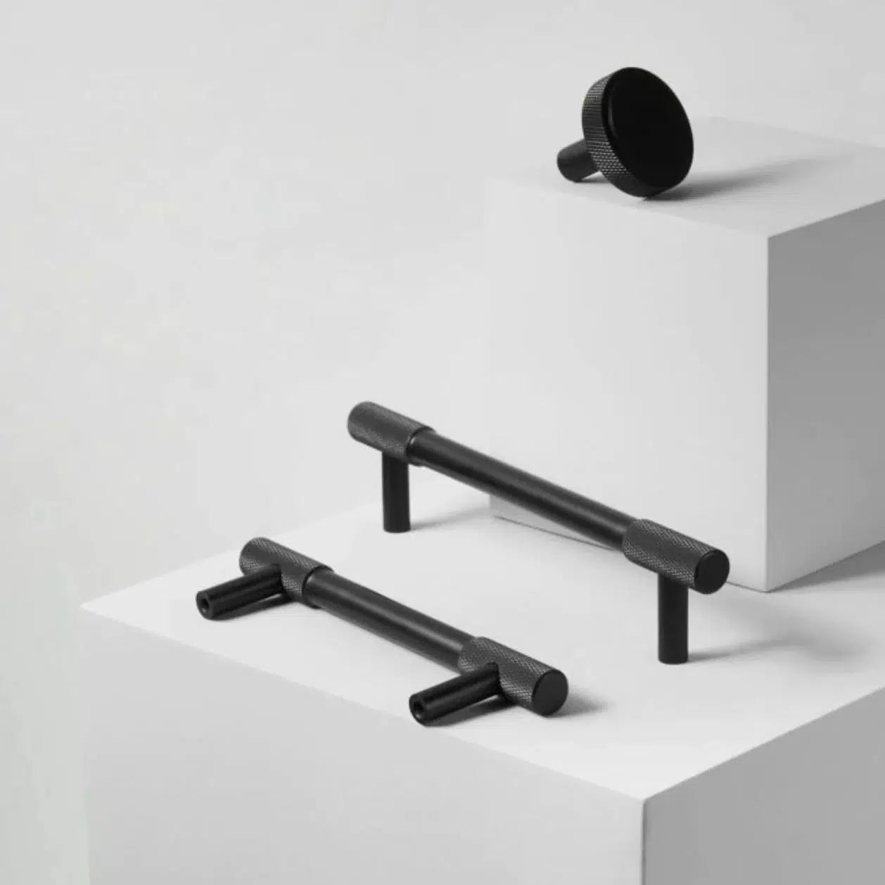 Knurled Tipps | Möbelgriff aus Messing für Küchenschränke