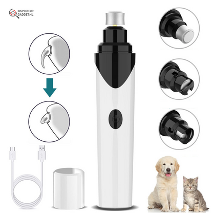 LUCKYNAIL – Geräuscharmer Tiernageltrimmer für schmerzfreies Krallenschneiden zu Hause