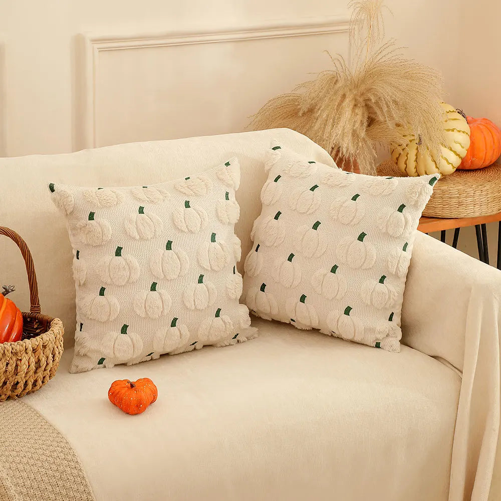 Kürbis Kissenhülle | Halloween Kissenbezüge 18x18 Zoll